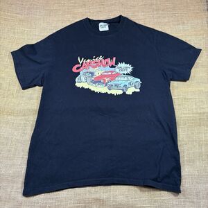 Gallery Dept. 'Venice Care Show' Black T-shirt Front/Back Graphics Size XL